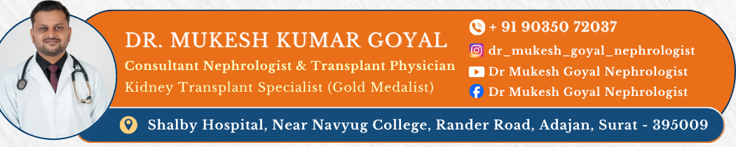 Dr. Mukesh Kumar Goyal — Nephrologist logo